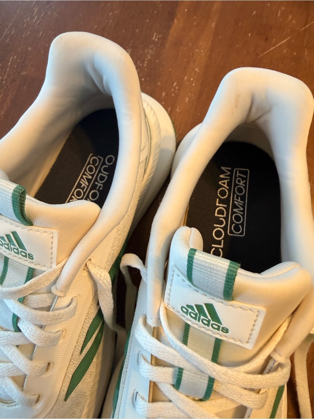 Adidas X_PLR Path Running Shoes Men 7 Women 8.5 White Dark Green IH0939 - Picture 9 of 10